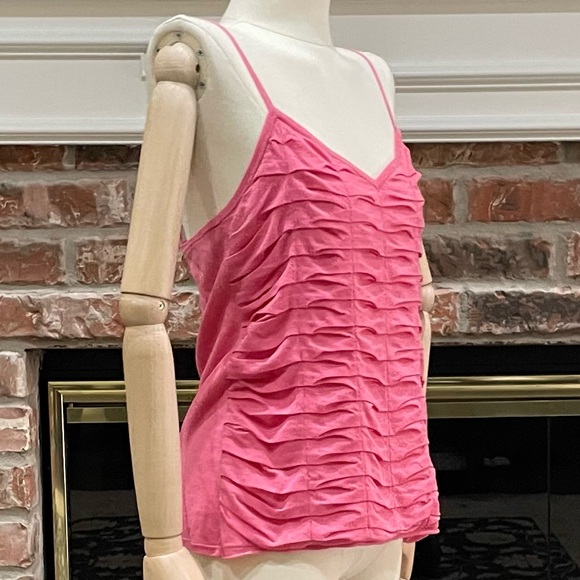 Iisli pink ruched pink camisole / S / Excellent Condition - Picture 3 of 12